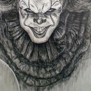 IT, Killer Clowns, Pennywise IT Clown Stephen King, Poster, Original ...