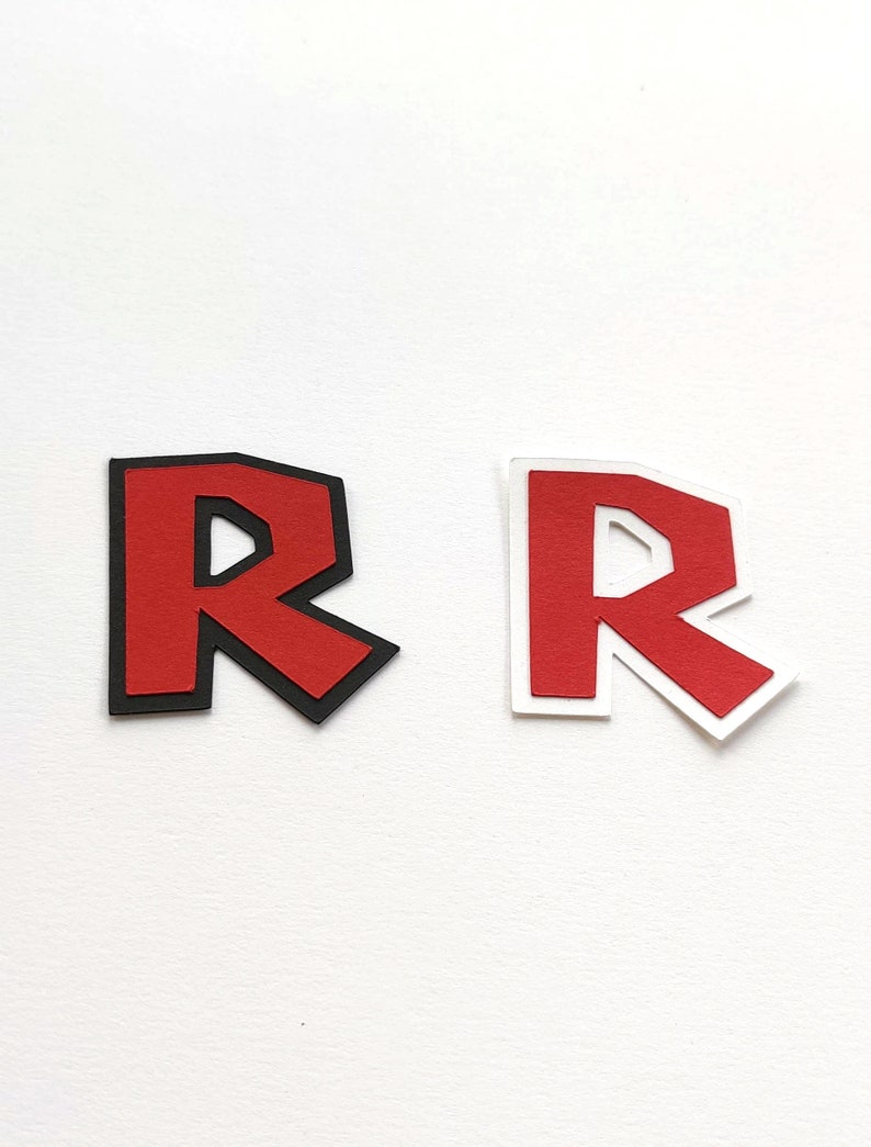 ROBLOX Inspired Confetti Square and R, Roblox Happy Birthday, Red and Black, Game, Theme Roblox Party 50CT image 3