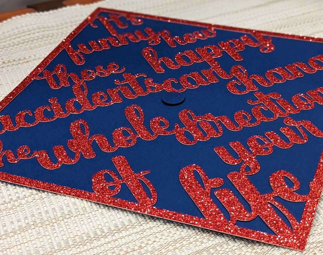 Custom Graduation Cap Topper Personalized Glitter Grad Cap Etsy Custom Graduation Cap Topper Personalized Glitter Grad Cap Etsy