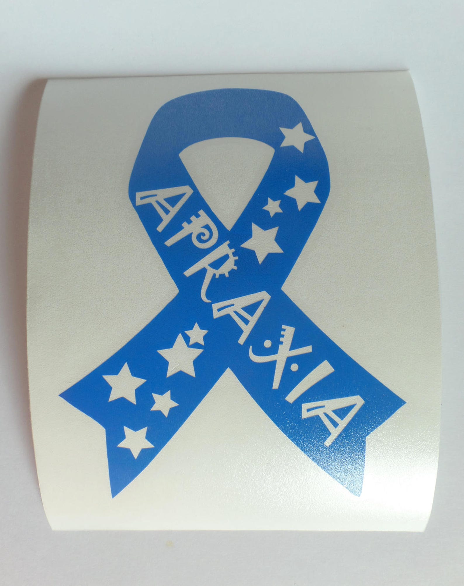 Apraxia Awareness Ribbon Decal - Speech Disorder - Communication ...