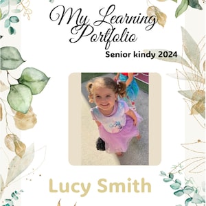 Editable Early Years Classroom Portfolio Kits - My Learning Story, My Learning Journey, My Learning Portfolio