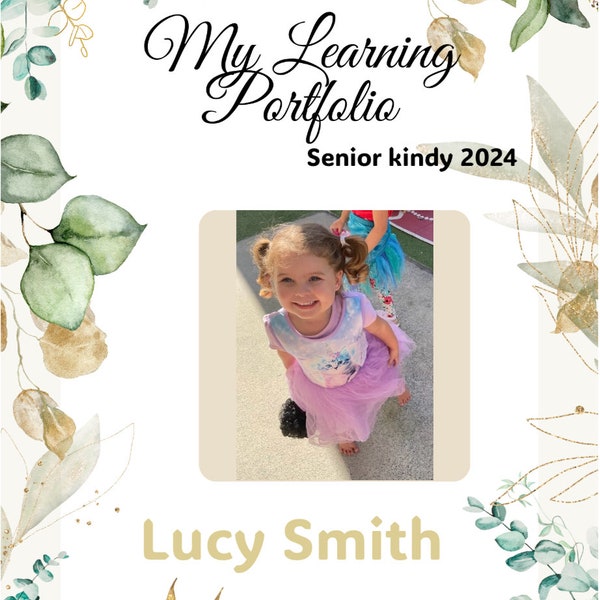Editable Early Years Classroom Portfolio Kits - My Learning Story, My Learning Journey, My Learning Portfolio