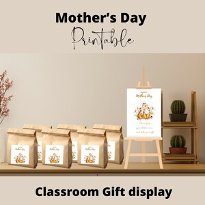Mother’s Day gift classroom display