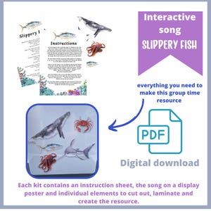 Slippery fish interactive song