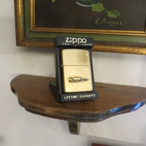 Vintage Zippo Thomson Bullet Lighter, Rare Unfired 1990s