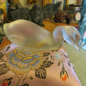 Baccarat Crystal Mallard Duck