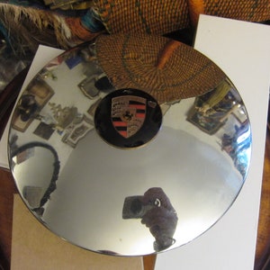 Porsche 356 Original Vintage Chrome Hub Cap