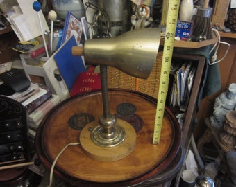 Vintage MCM adjustable gooseneck lamp, Table Desk