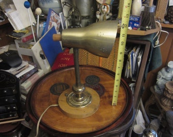 Vintage MCM adjustable gooseneck lamp, Table Desk, Please Read Description