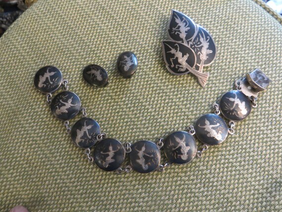Siam Sterling Jewelry Three Piece Set, Please Read Description - Etsy