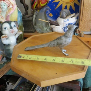 Vintage Silver Plated Pheasant Salt or Pepper Shaker,