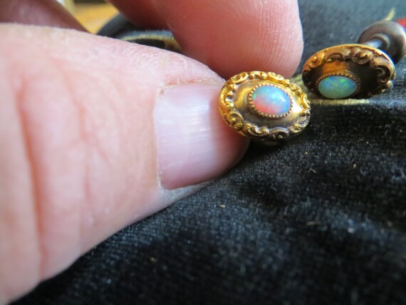 Victorian or Art Nouveau era and very ornate Opal… - image 2