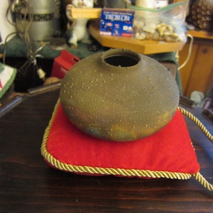 Raku Vessel, Vintage Bowl
