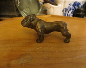 Vintage Signed McClelland Barclay Bronzed Bulldog