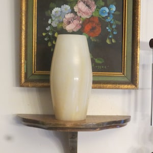 Marble Onyx Vase 7&quot; and 2 1/2 pound