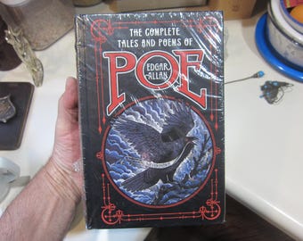 The Complete Tales & Poems of Edgar Allan Poe - Collectible Deluxe Special Gift Edition - Leather Bound Hardcover, Please Read Description