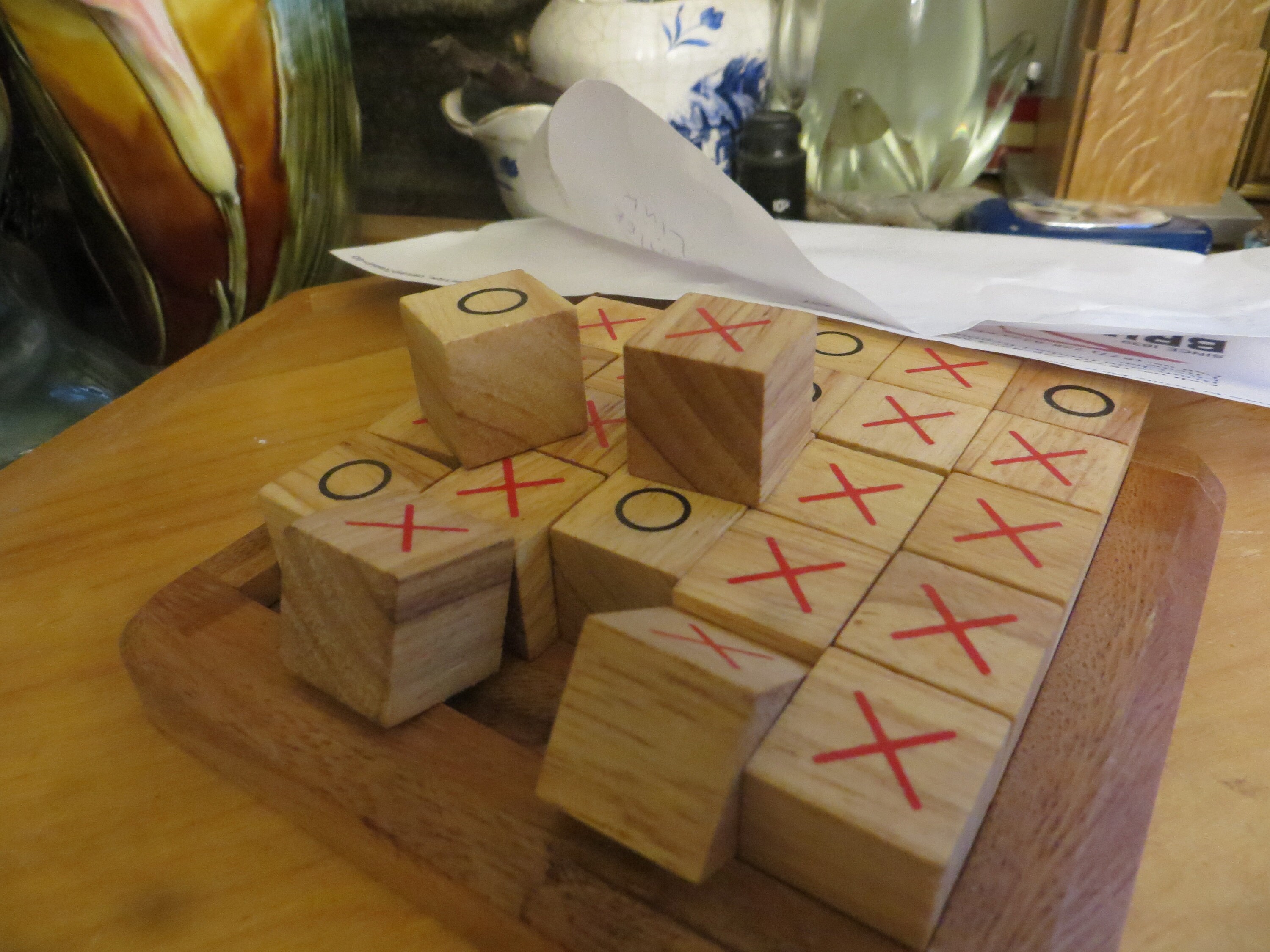 XOXO - Tic Tac Toe, Noughts and Crosses, Xs & Os Wooden Board Game (5x5), Shop Today. Get it Tomorrow!