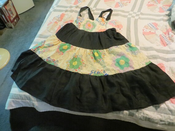 Carleen Patchwork Dress, Vintage, Please Read Des… - image 1