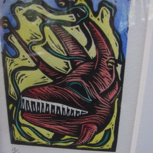 Yolanda abstract art numbered edition 2001
