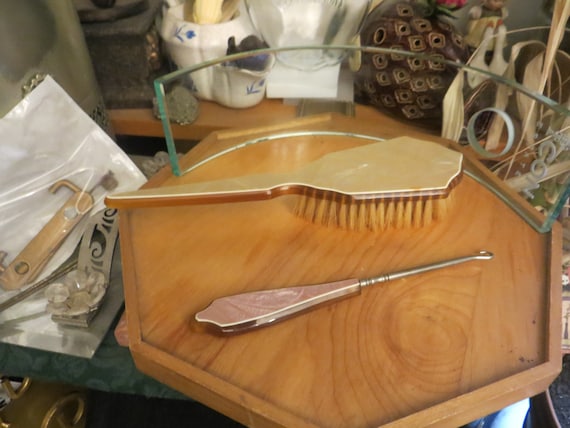 Vintage Hair Brush, Vanity Decor, Dressing Table - image 7