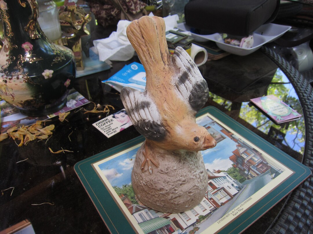 Love Bird Sculpture Dove Figurine Vintage Etsy