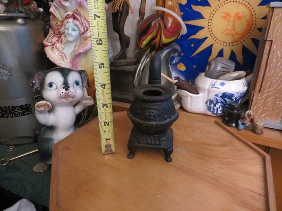 Vintage Miniature Cast Iron Pot Belly Stove Salesman Sample - Etsy Canada