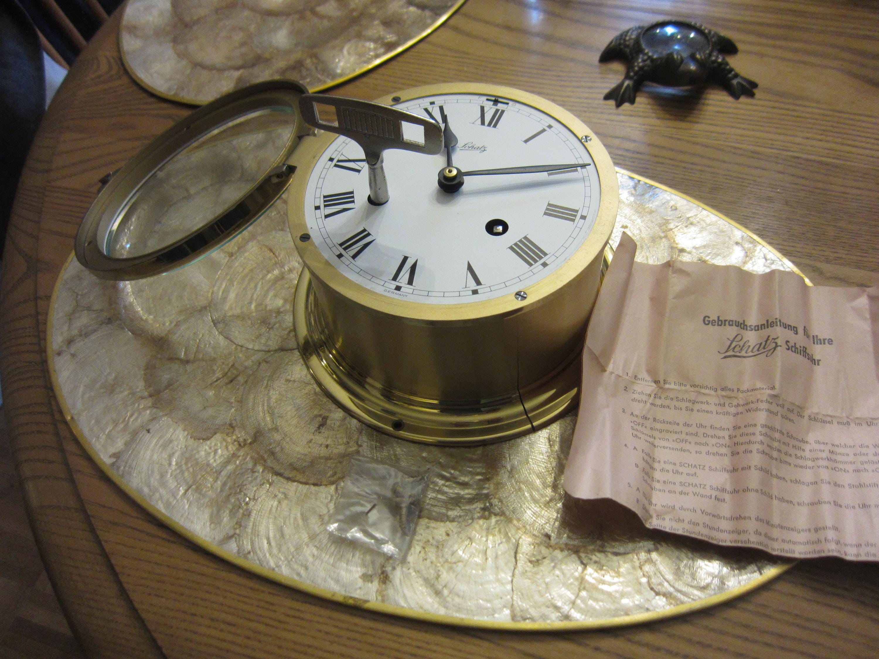 Schatz Ship Clock - Etsy