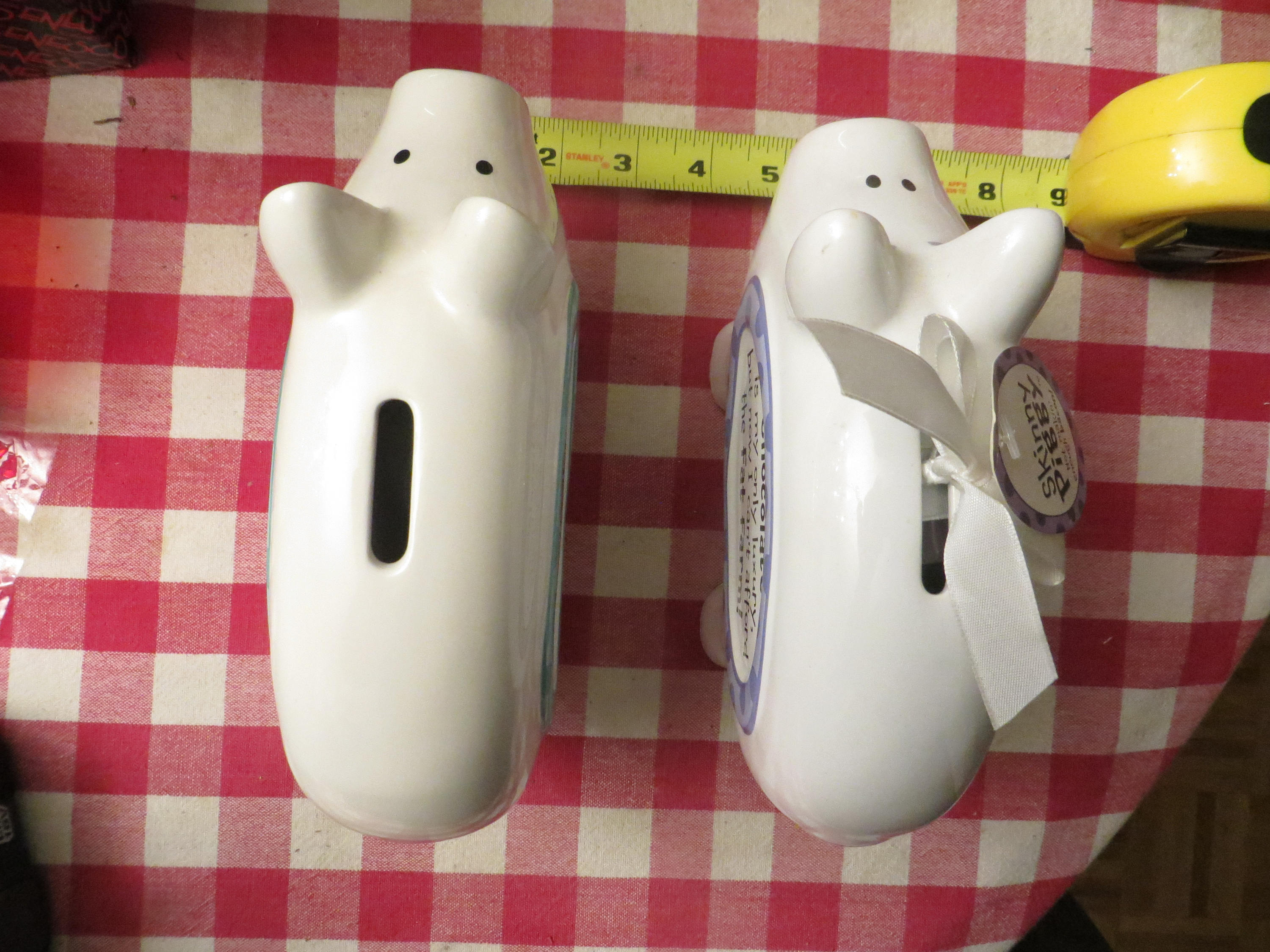 Skinny Piggy Banks Ceramic I'm Not Cheap I'm Etsy