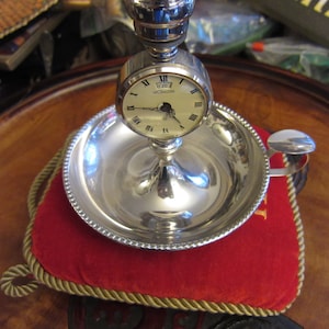 LeCoultre Alarm Clock Candle Holder
