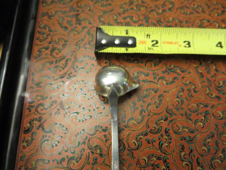 Vintage Silver Plate Small Ladle Spoon Server Danish