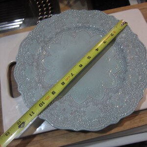 Dinner Plate Merletto Aqua by Arte Italica image 2