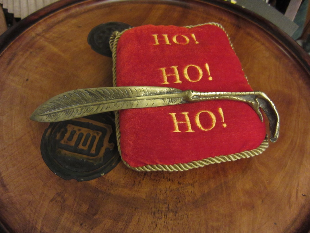 Letter Opener, Bird Foot Chicken Claw Feather Ornate, Page Turner