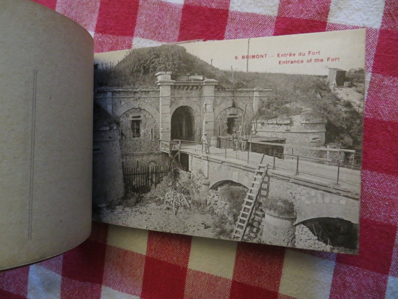 Antique la Pompelle berry-au-bac  cartes postales detachables detachable postcards w free ship