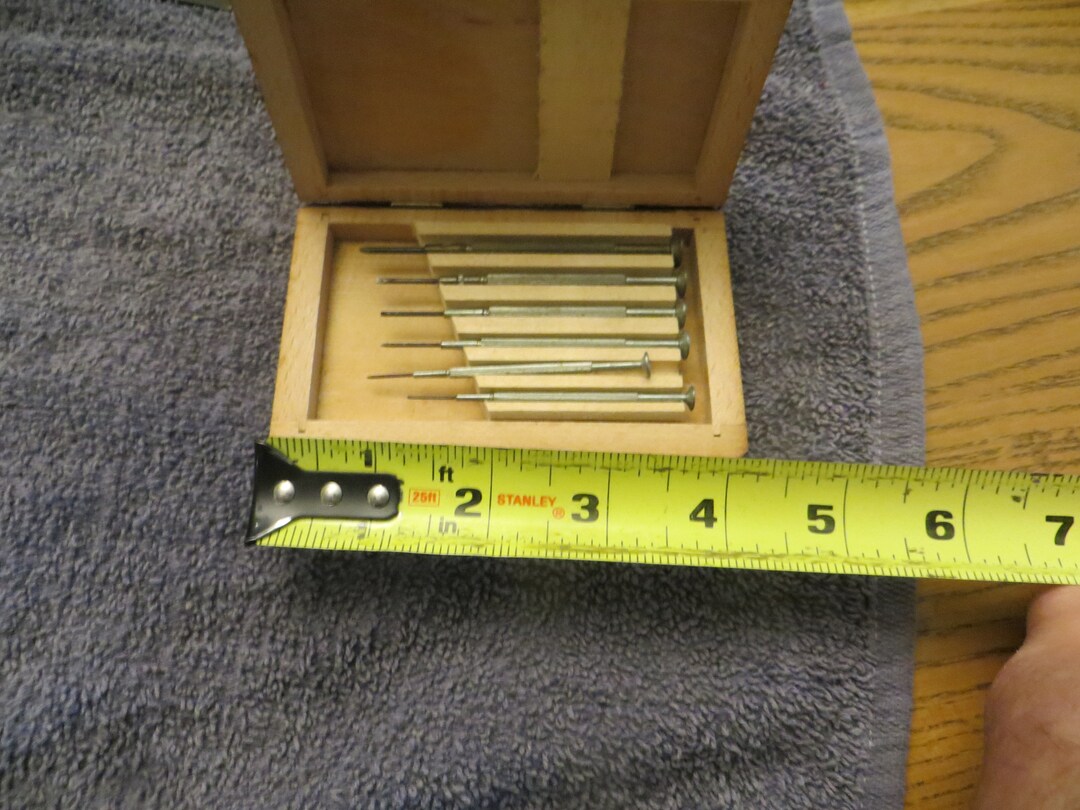 HI Test France Micro Screwdriver Set, Vintage French Tools Etsy