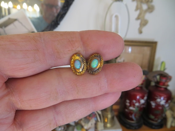 Victorian or Art Nouveau era and very ornate Opal… - image 7
