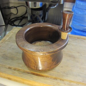 Walnut Wine Set, Bottle Holder & Stopper