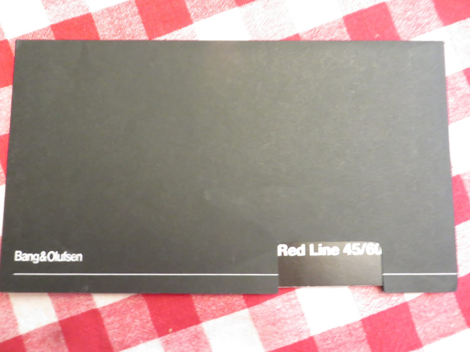 Bang and Olufsen Line 45/60 Instruction Booklet Etsy