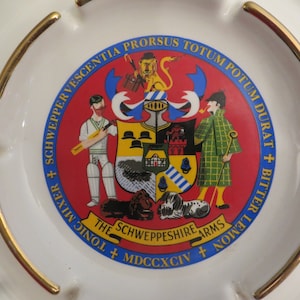 Ashtray Advertising SCHWEPPES Tonic Mixer