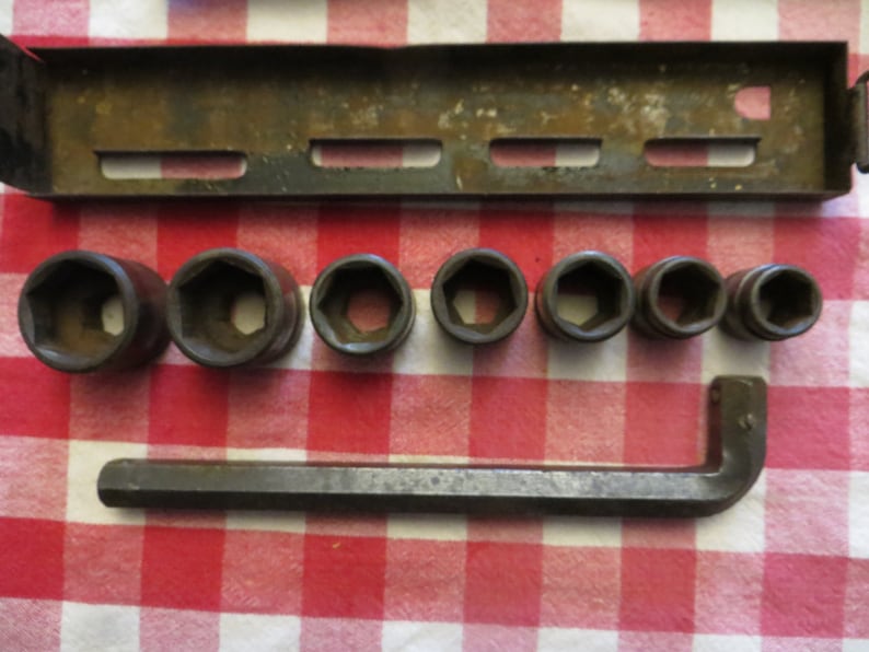 Antique Hex Socket Set W/ Original Case Wakefield Worcester Etsy