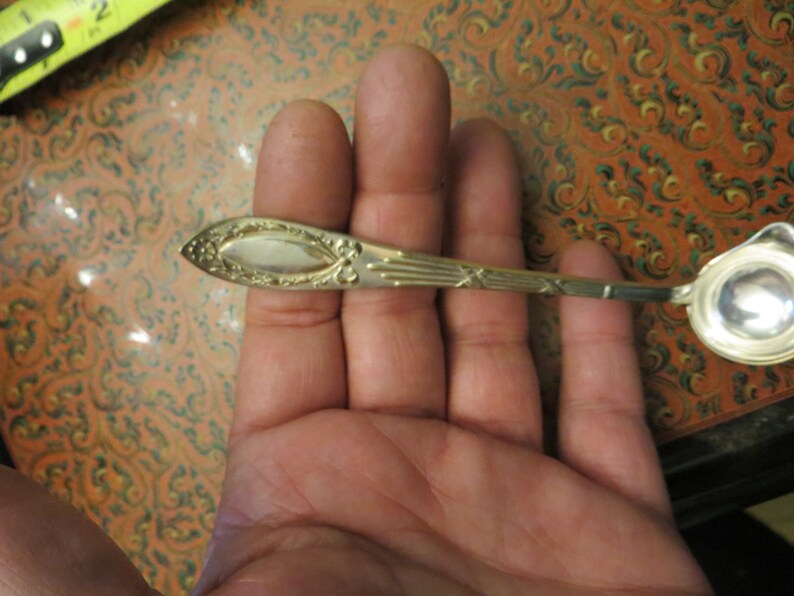 Vintage Silver Plate Small Ladle Spoon Server Danish