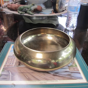 Solid Brass Decorative Bowl /Catchall Bowl