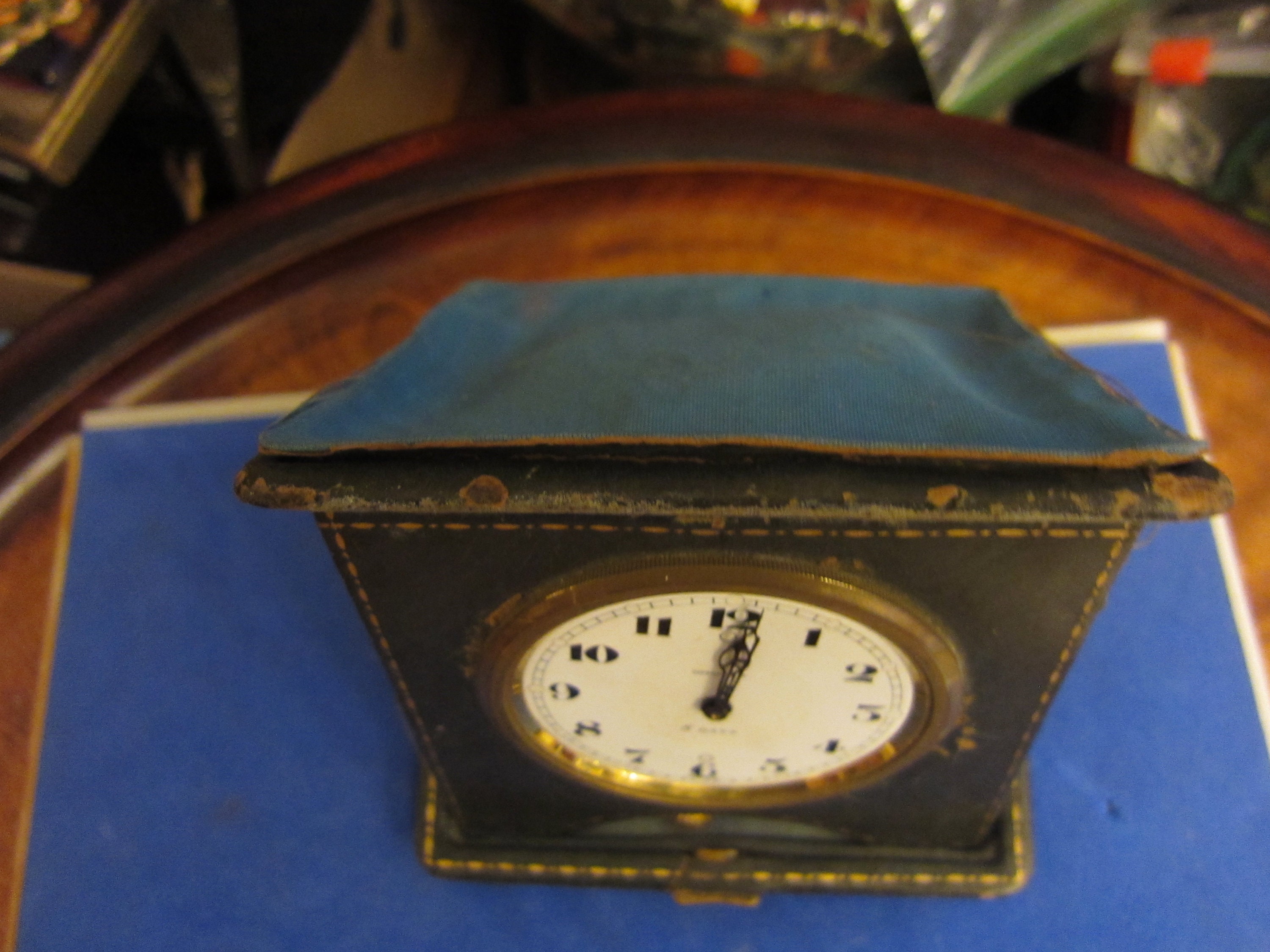 Vintage Tiffany & Company Co. 8 Day Travel Clock 15 Jewel Concord