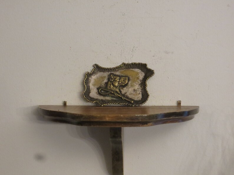 Vintage Dog Trinket Dish K-9 Ring Tray w free ship.