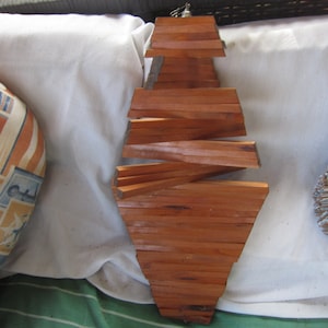 Old Wood Slat Wind Spinner, 18&quot;