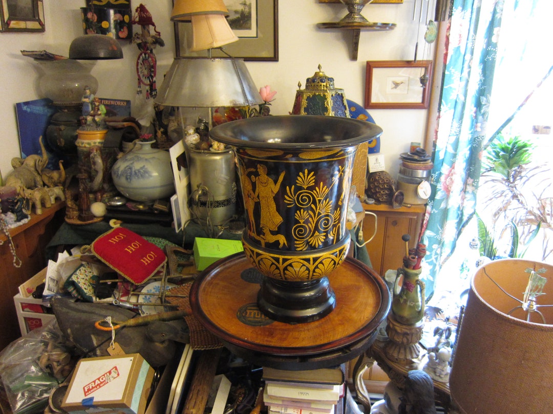 Vintage 1990s Maitland-smith Urn - Etsy