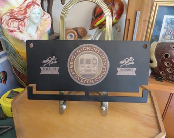 NYCRUNS Subway System Challenge, Vintage Plaque, Please Read Description