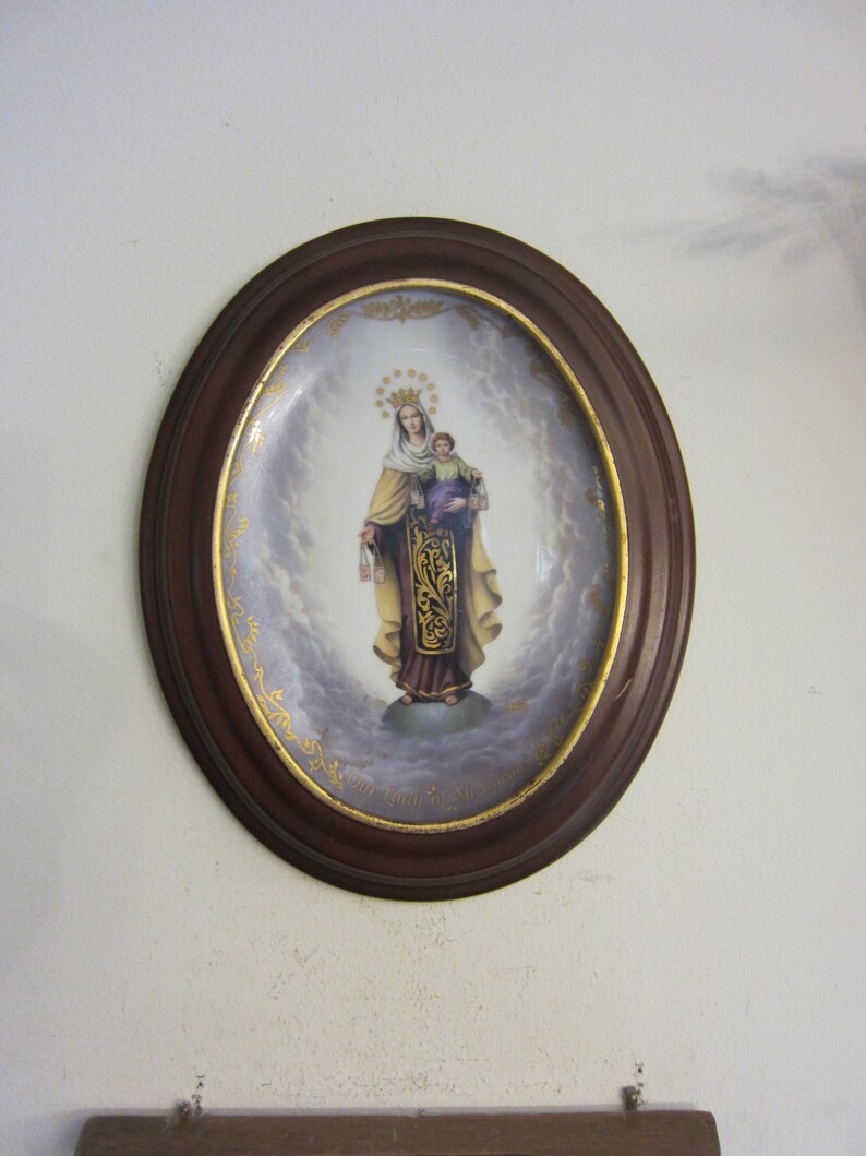 Visions of Our Lady Collector Plates Our Lady of Medjugorje & Etsy