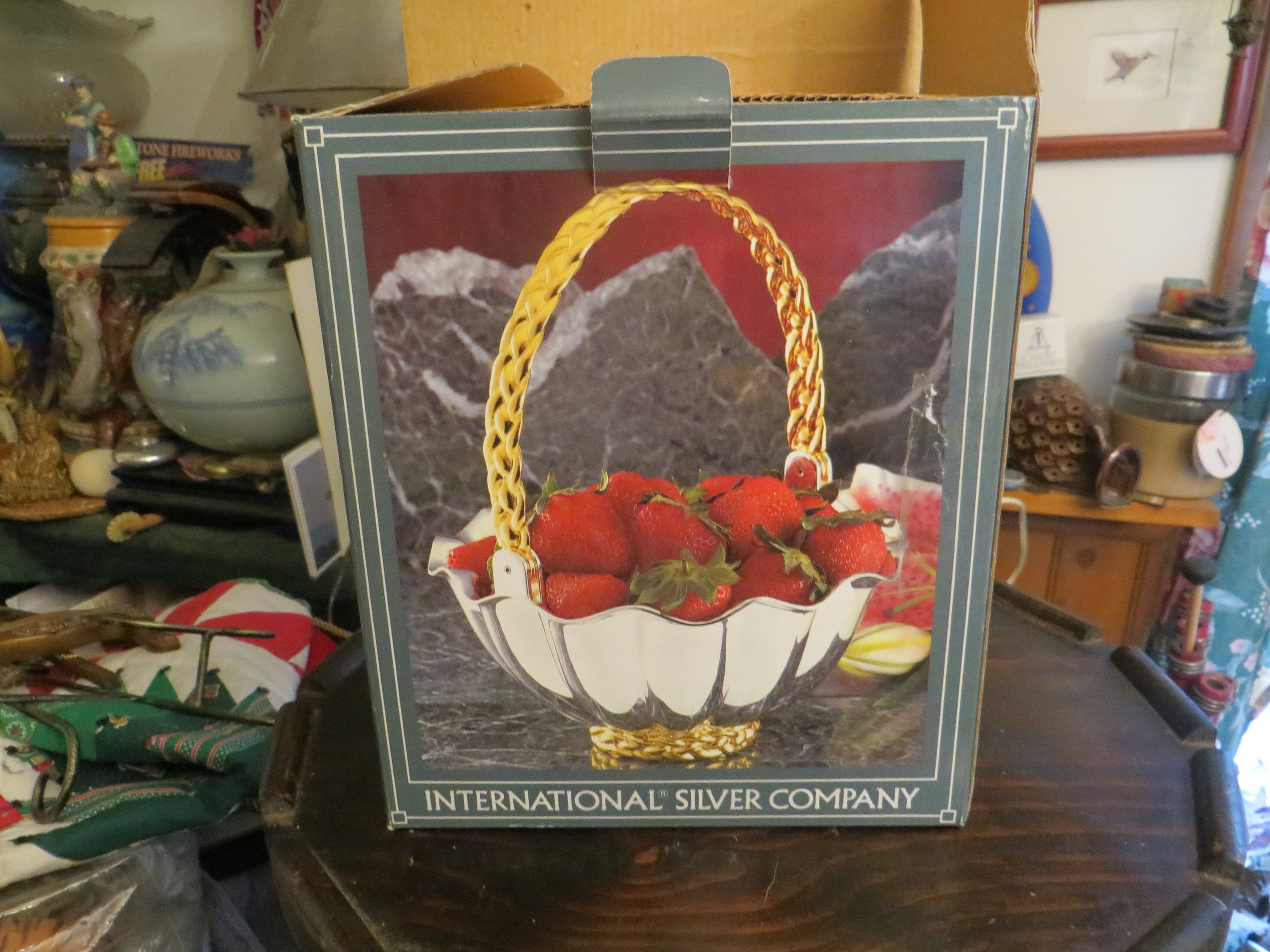 International Silver Company Silver-plated Gold Color Handled