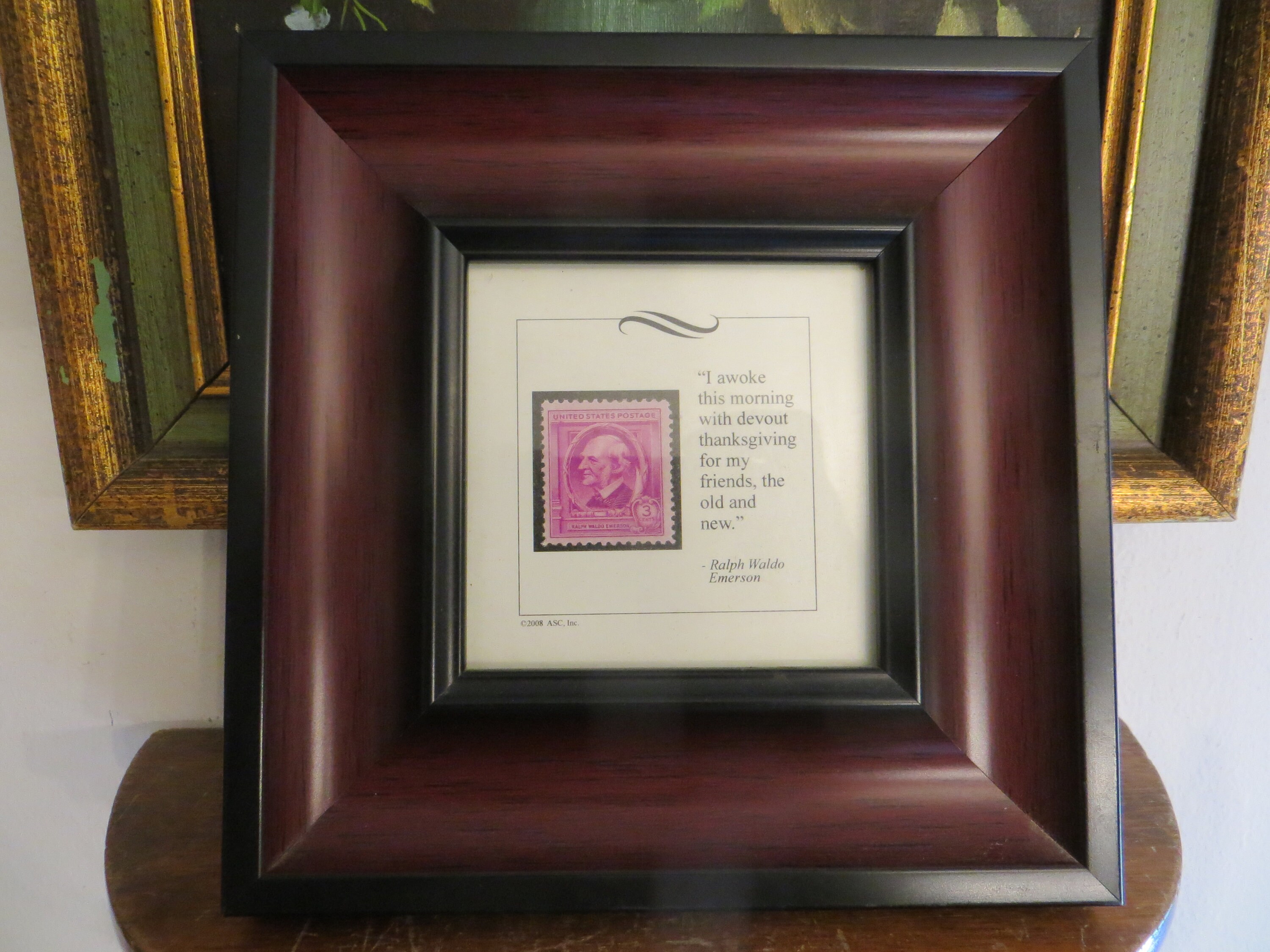 1940 USPS 3 Cent Postage Stamp Ralph Waldo Emerson ASC Inc Etsy