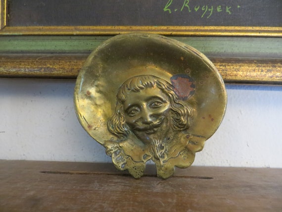 Antique Musketeer Coin Pin Tray  - image 1